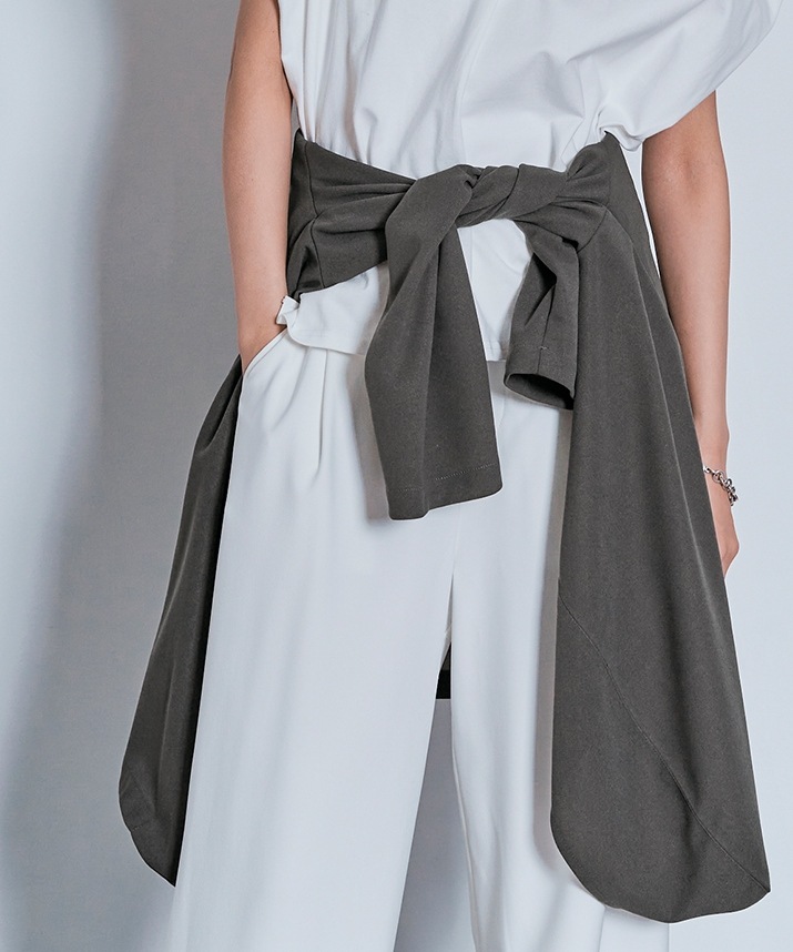 ノーカラーオバーシルエットジャケット 全3色 【SALE】