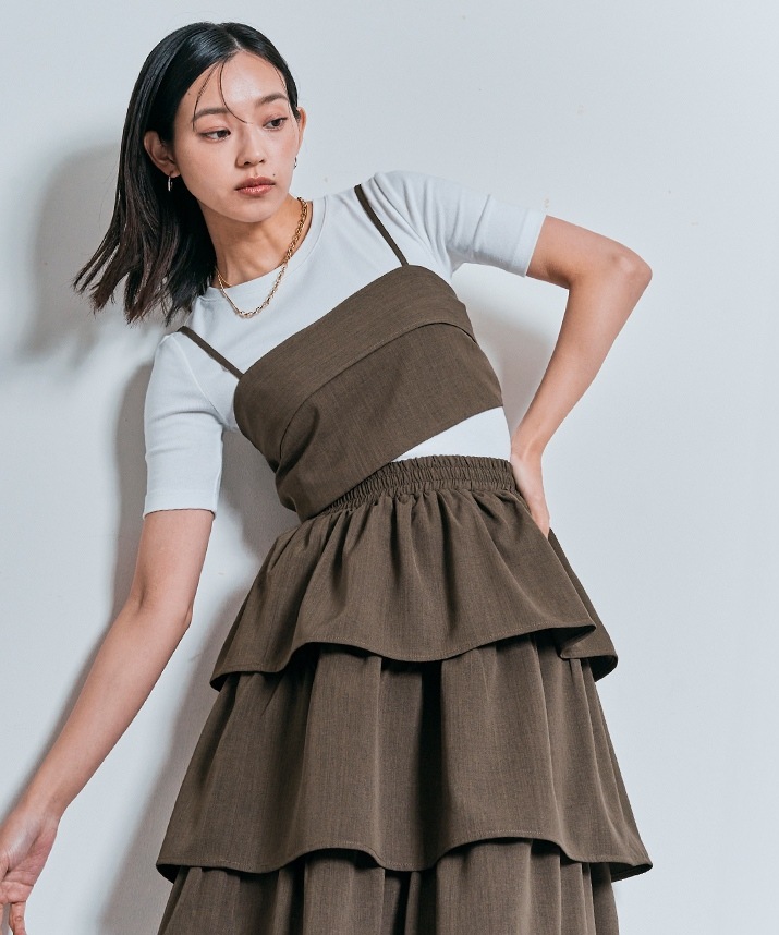 バックリボンキャミソールビスチェ 全4色 【SALE】 | トップス