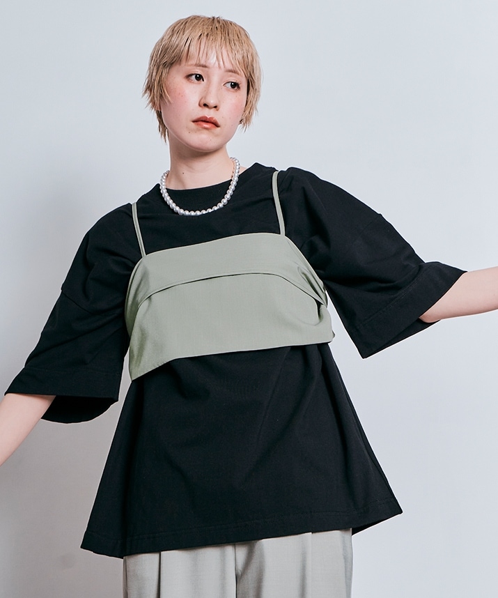 バックリボンキャミソールビスチェ 全4色 【SALE】 | トップス | W:Huku