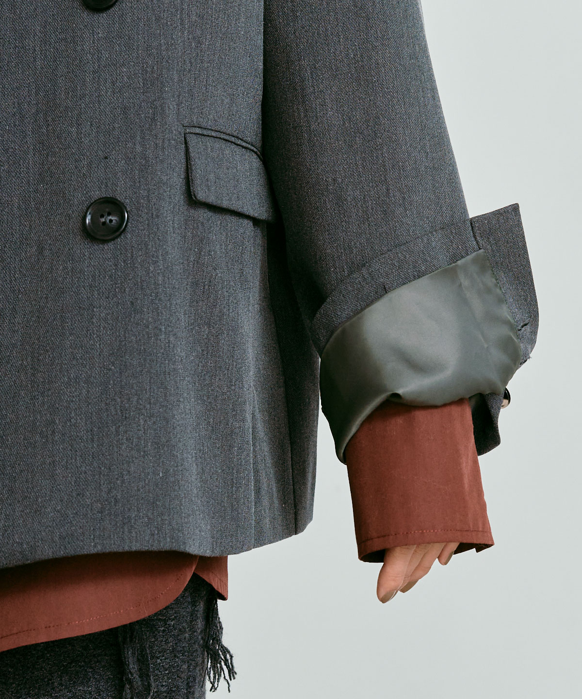 クラシカルツイルオーバーダブルジャケット 全4色