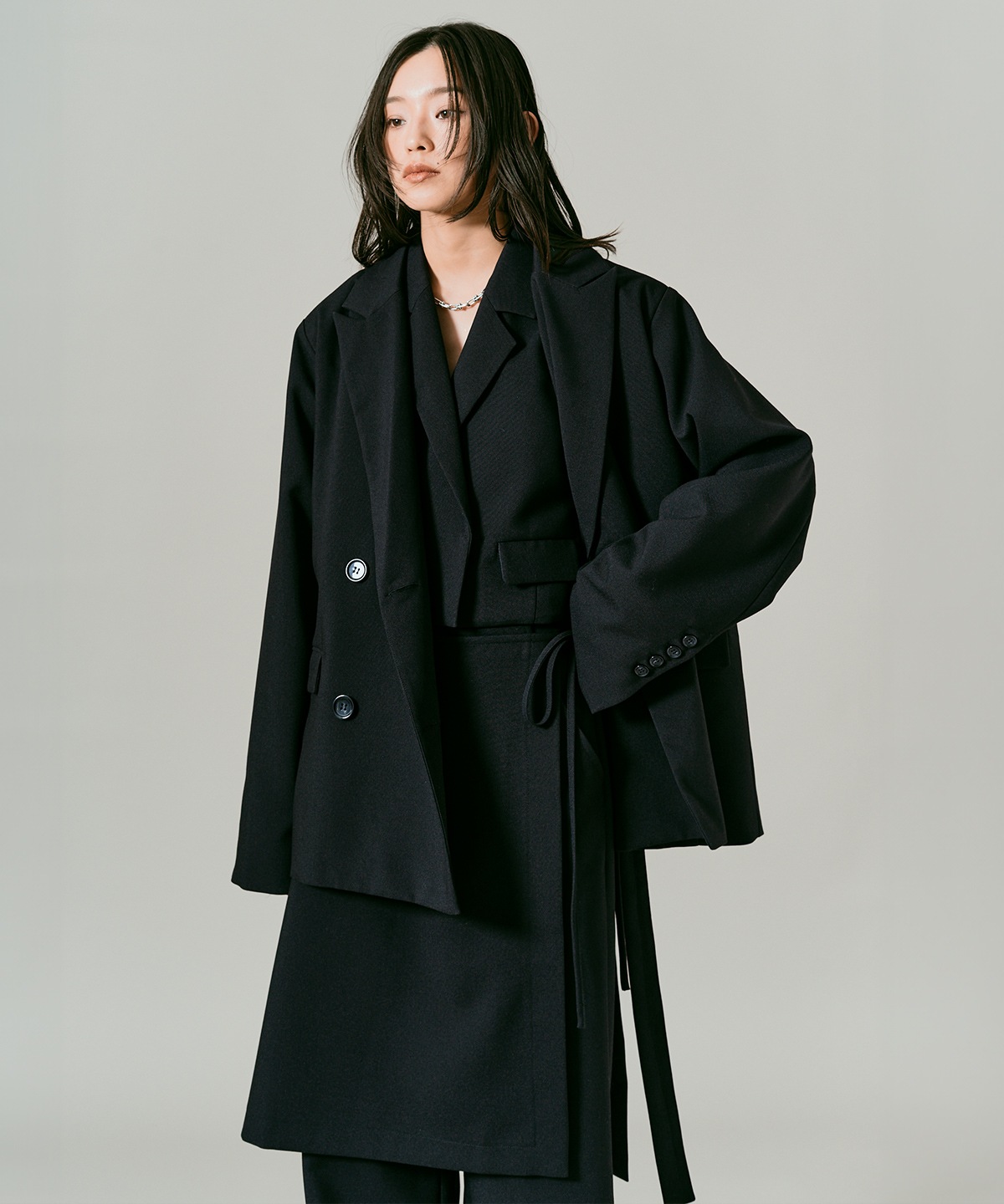 クラシカルツイルオーバーダブルジャケット 全4色