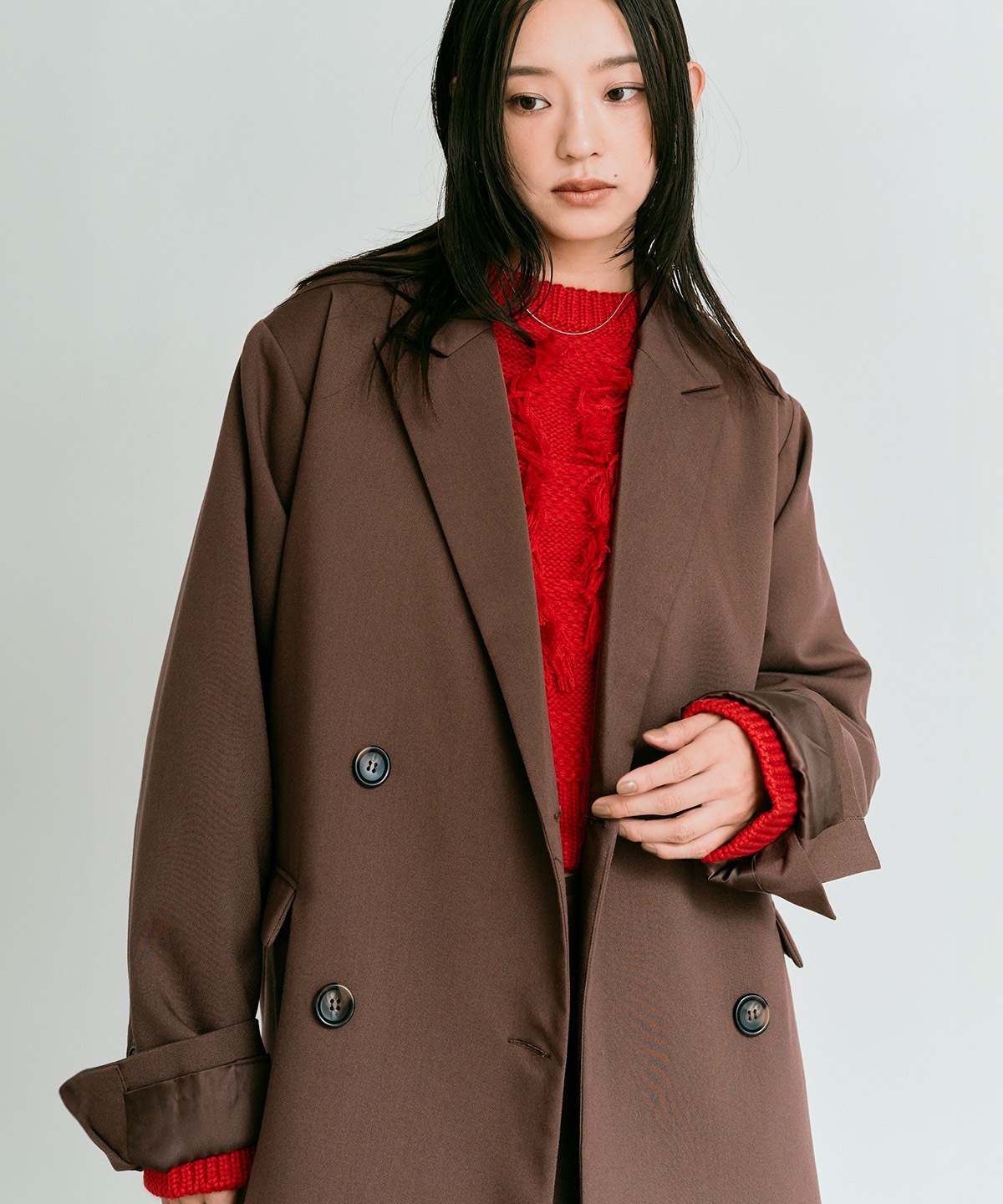 クラシカルツイルオーバーダブルジャケット 全4色