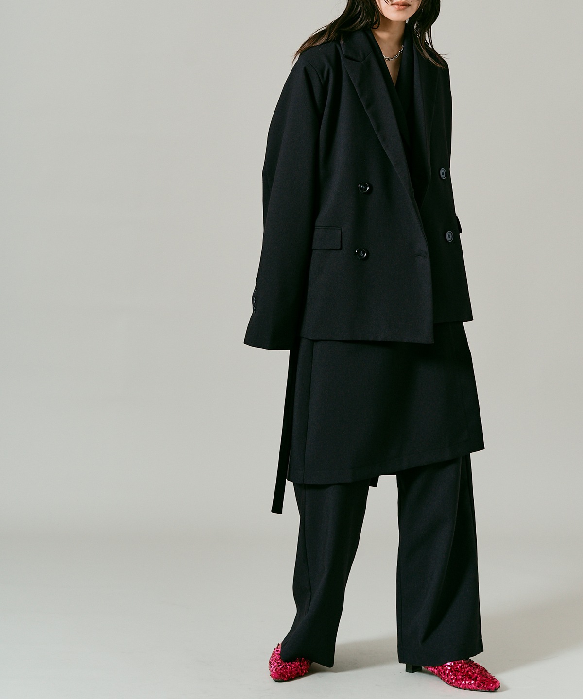 クラシカルツイルオーバーダブルジャケット 全4色