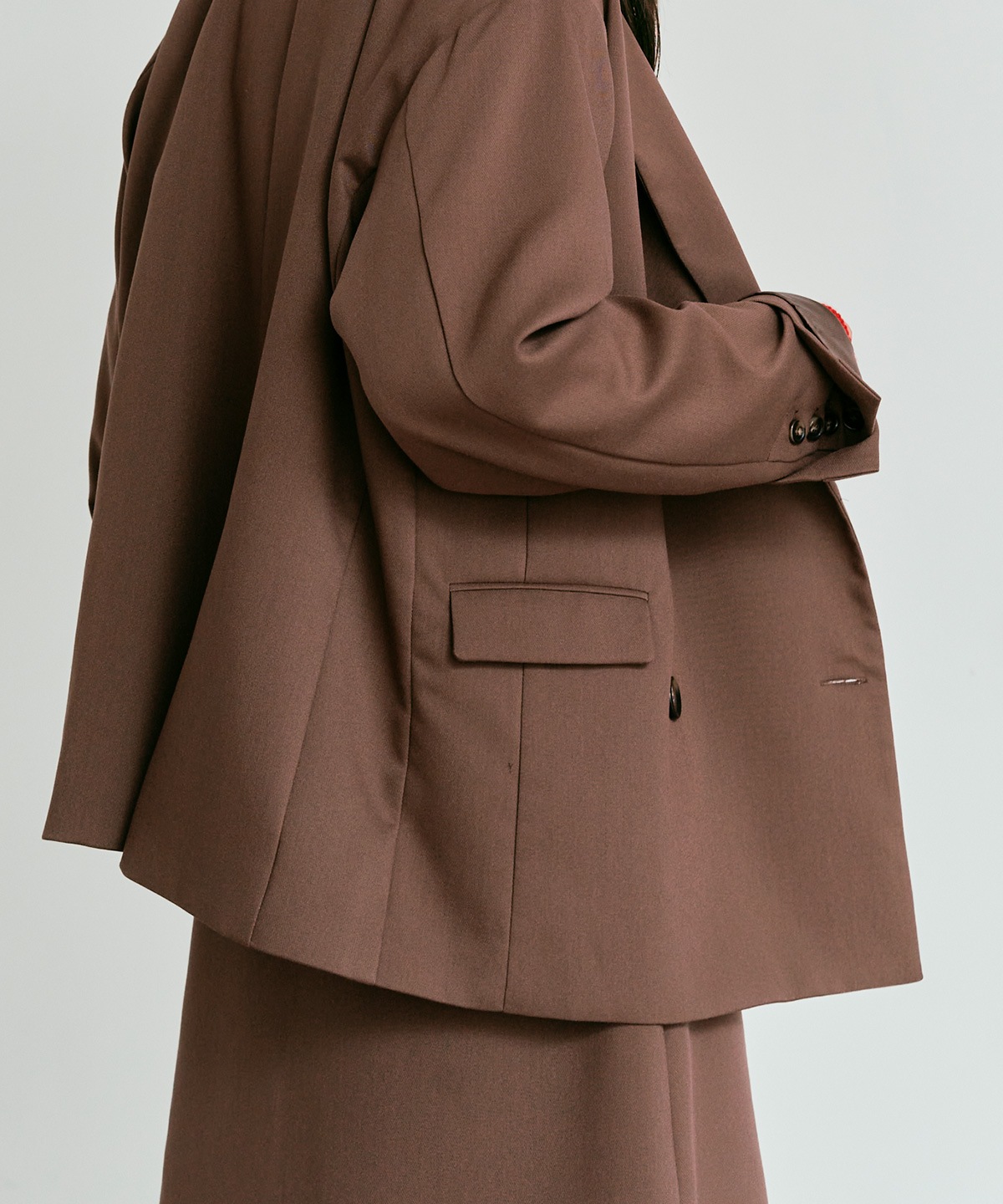 クラシカルツイルオーバーダブルジャケット 全4色