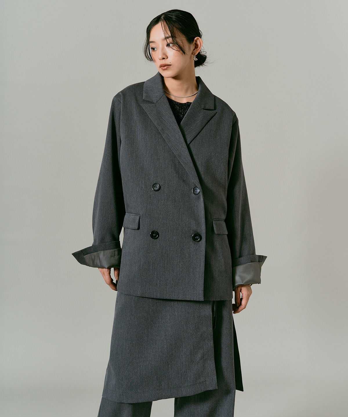 クラシカルツイルオーバーダブルジャケット 全4色