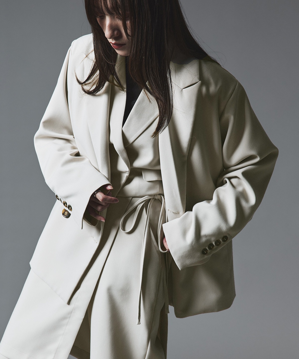 クラシカルツイルオーバーダブルジャケット 全4色