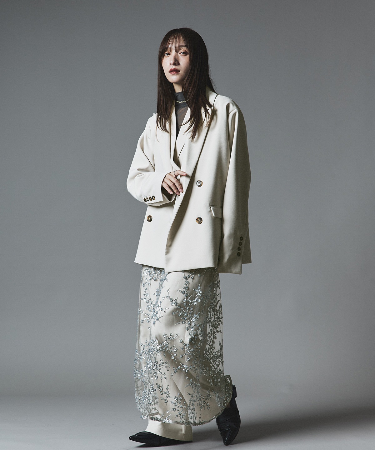 クラシカルツイルオーバーダブルジャケット 全4色