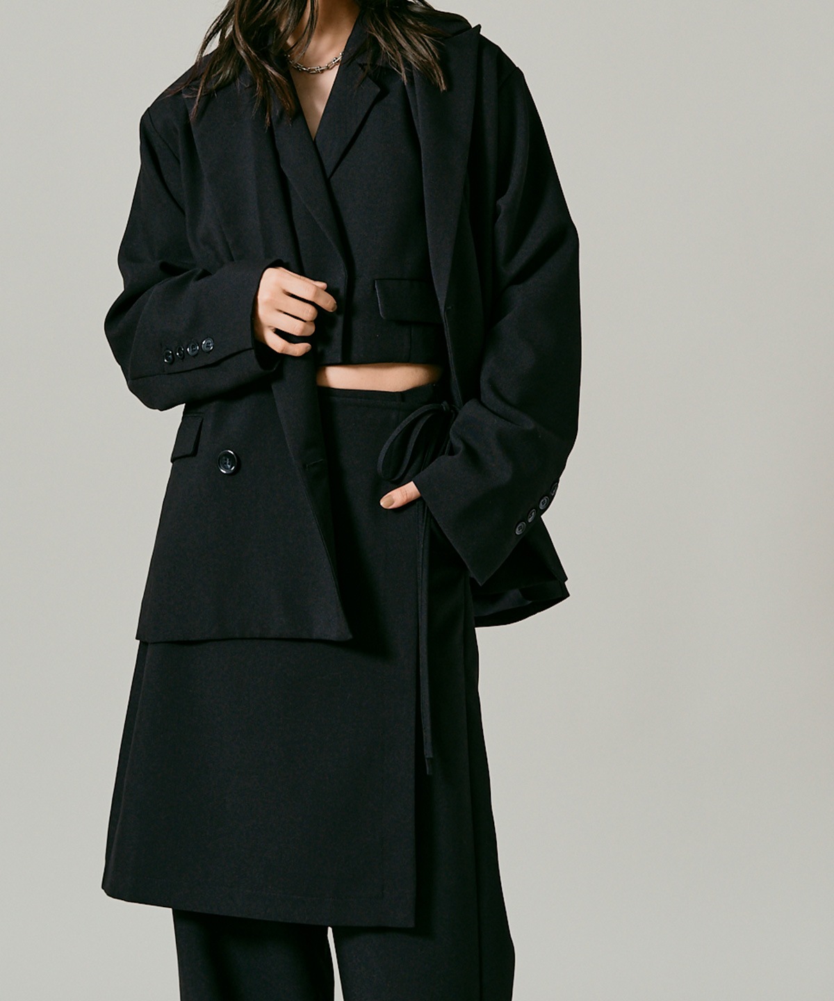 クラシカルツイルオーバーダブルジャケット 全4色