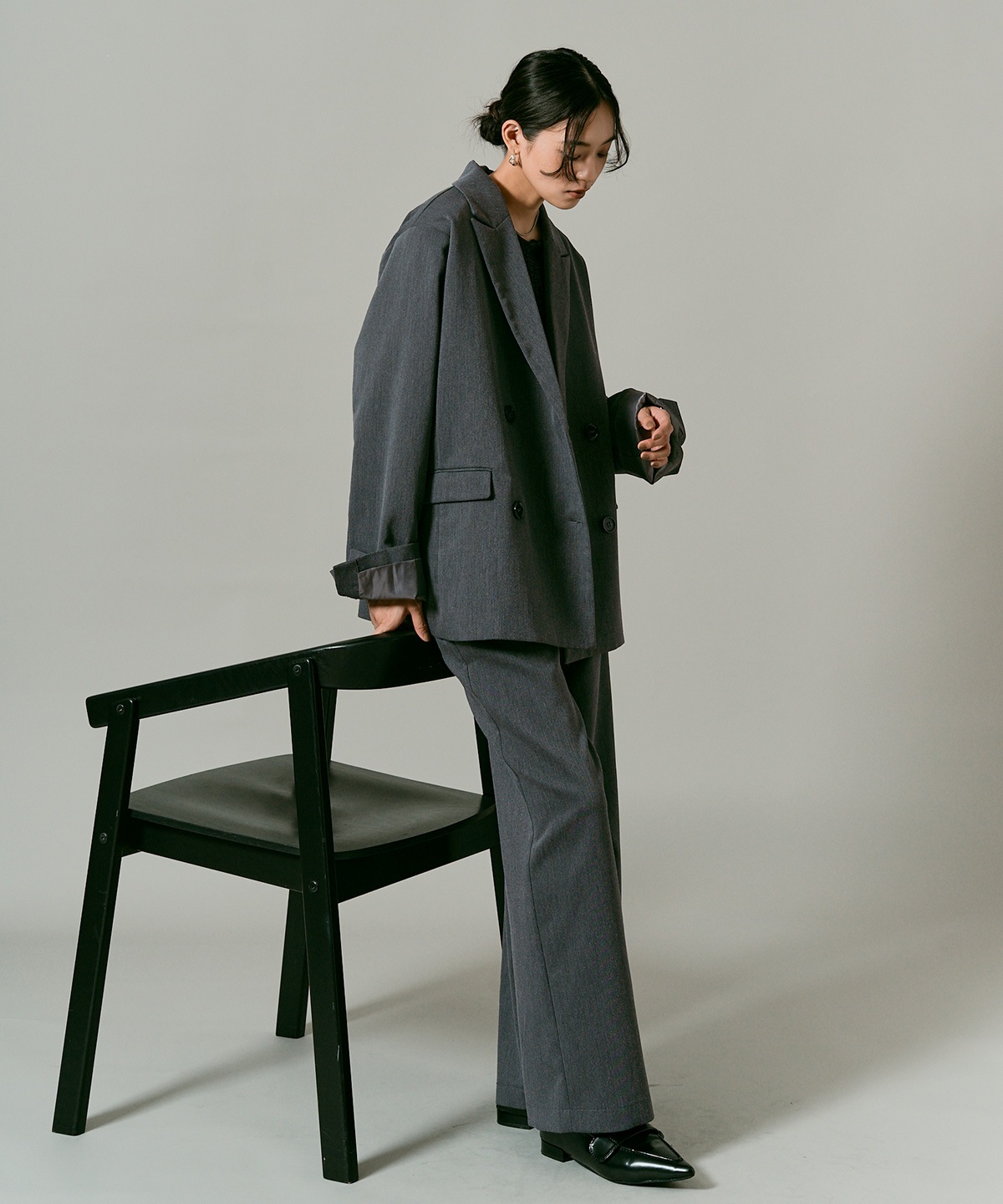 クラシカルツイルオーバーダブルジャケット 全4色