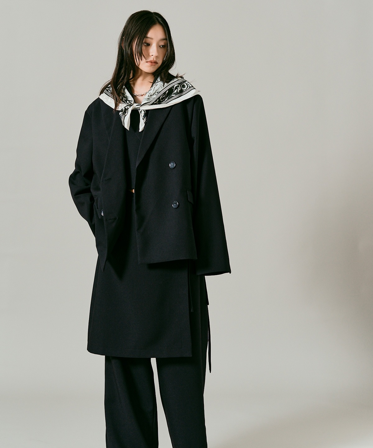 クラシカルツイルオーバーダブルジャケット 全4色