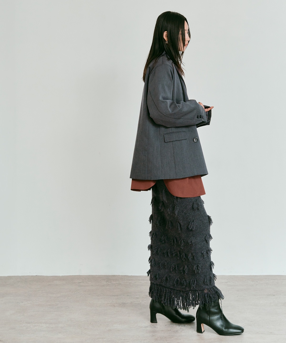 クラシカルツイルオーバーダブルジャケット 全4色