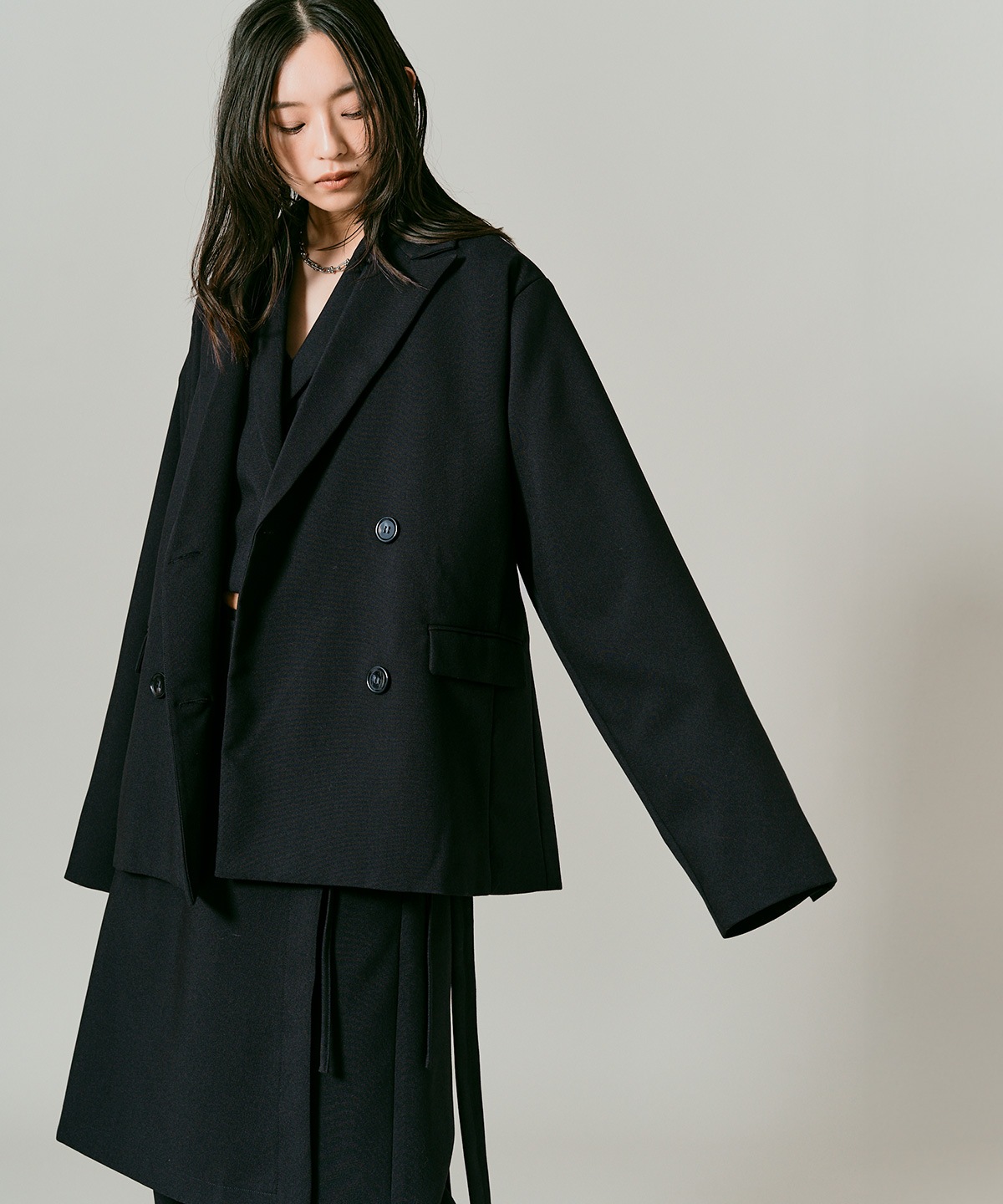 クラシカルツイルオーバーダブルジャケット 全4色