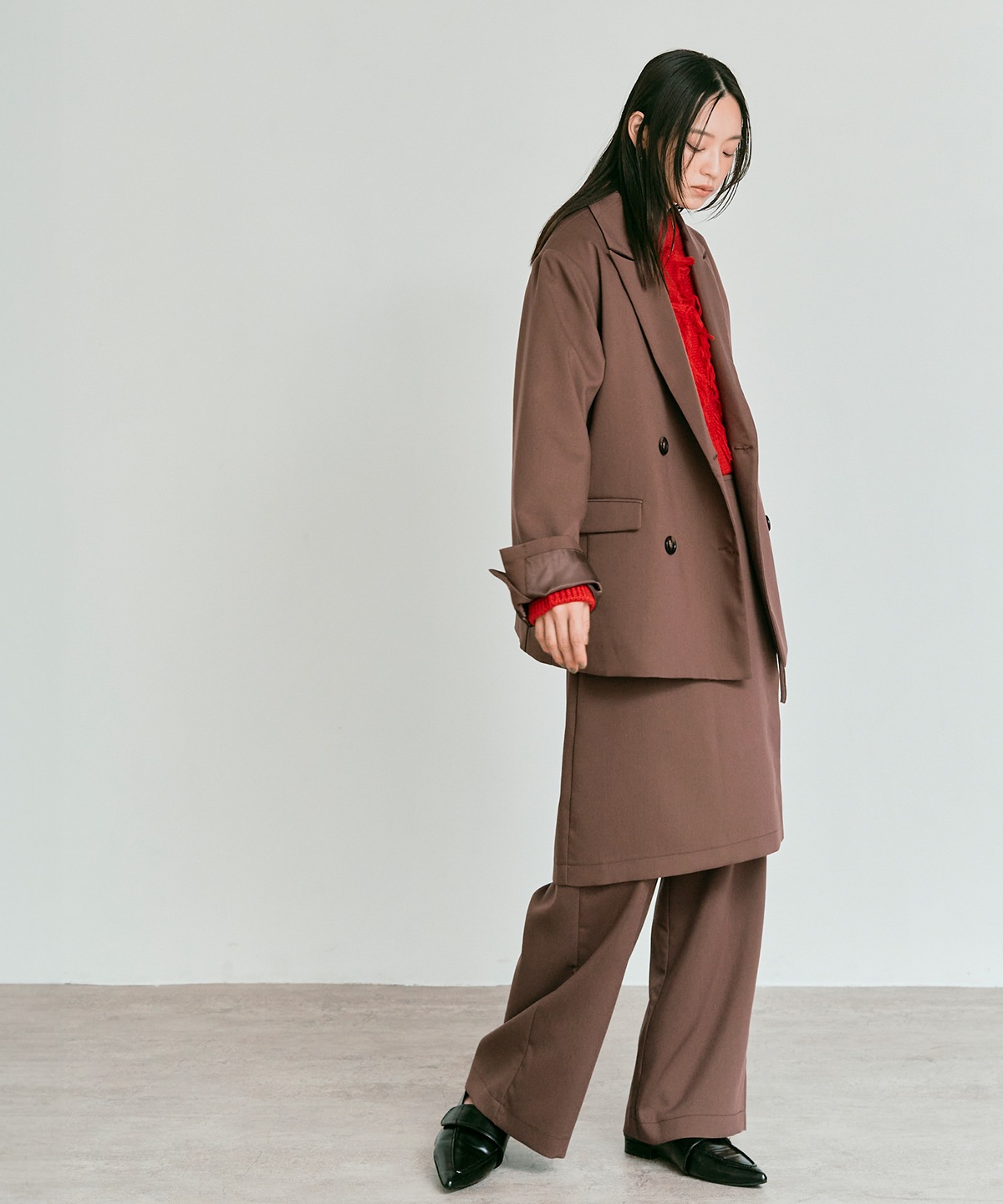 クラシカルツイルオーバーダブルジャケット 全4色