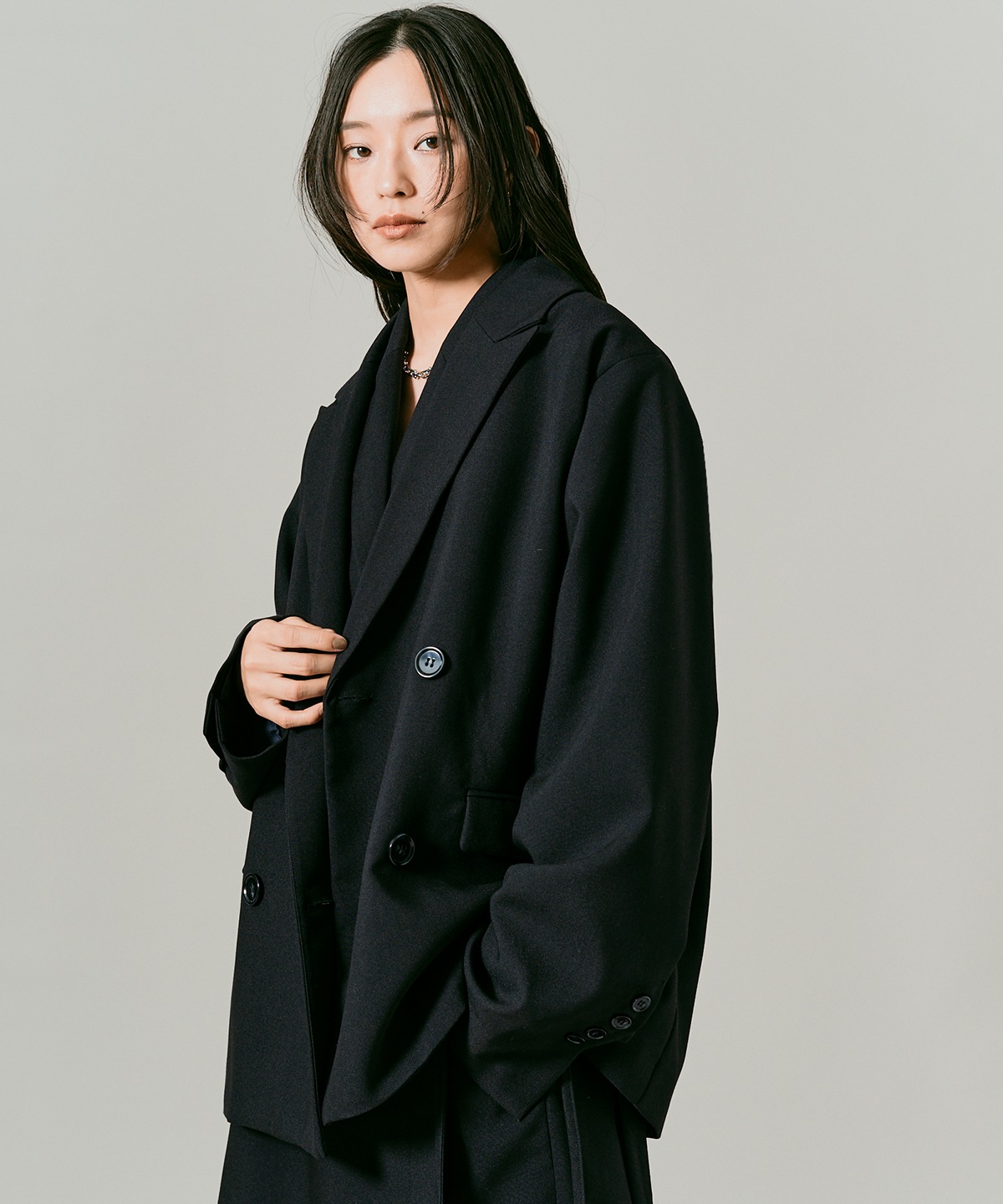 クラシカルツイルオーバーダブルジャケット 全4色