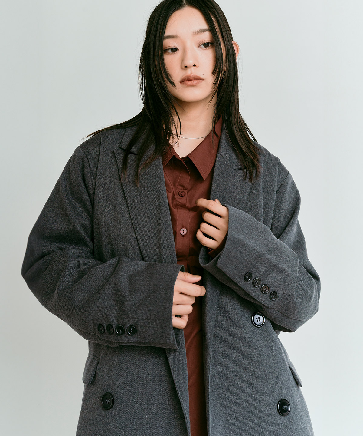 クラシカルツイルオーバーダブルジャケット 全4色