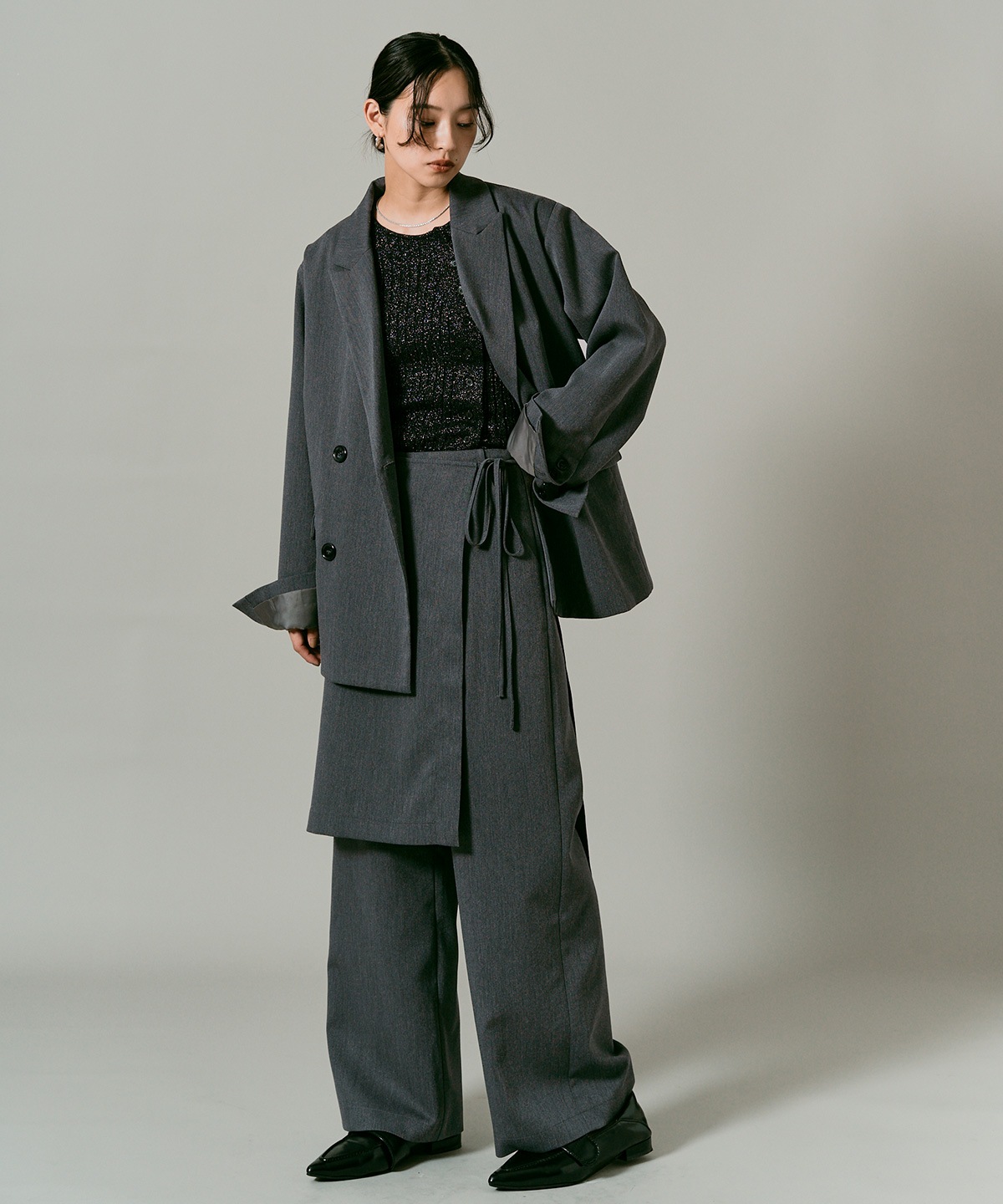 クラシカルツイルオーバーダブルジャケット 全4色