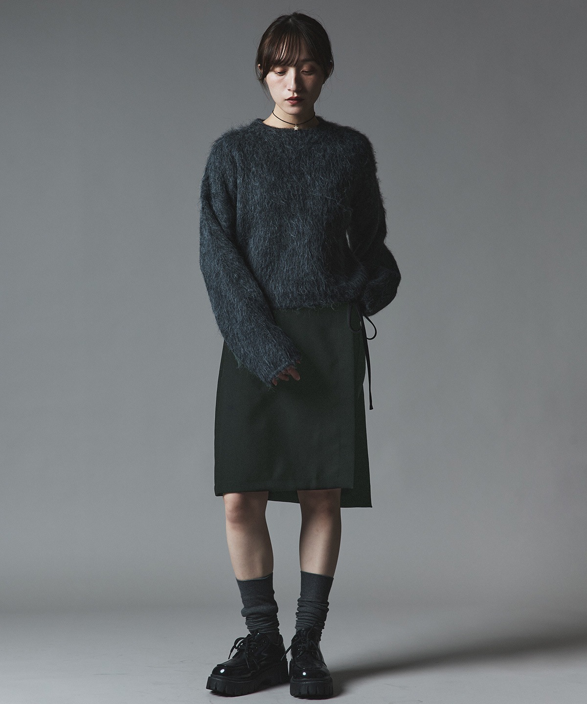 クラシカルツイルレイヤードスラックス 全4色 2サイズ