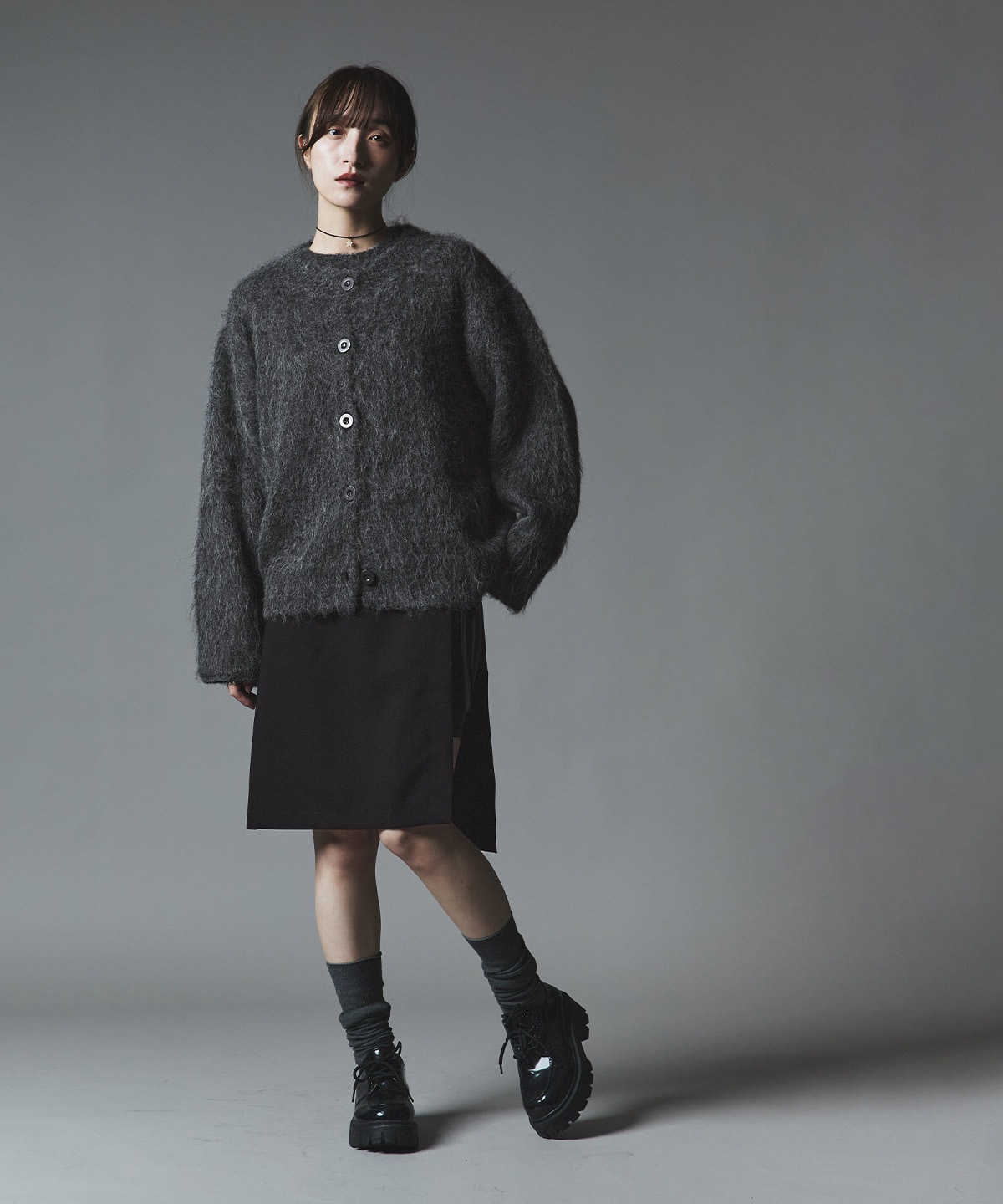 美品　golf wang モヘアシャギーニットカーディガン 予約販売】モヘアシャギーニットカーディガン 全4色 | トップス