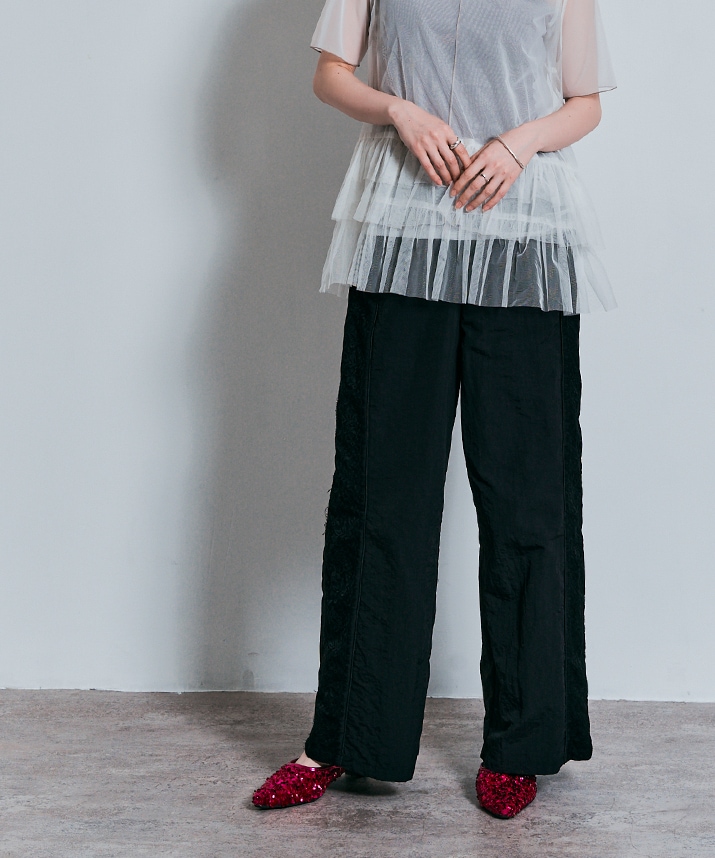 2013SS 新品 UNDERCOVER サイドレース パンツ 2013SS 新品 UNDERCOVER サイドレース パンツ