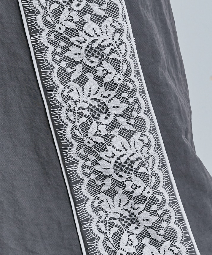 撥水サイドレースパンツ 全3色 2サイズ 【SALE】