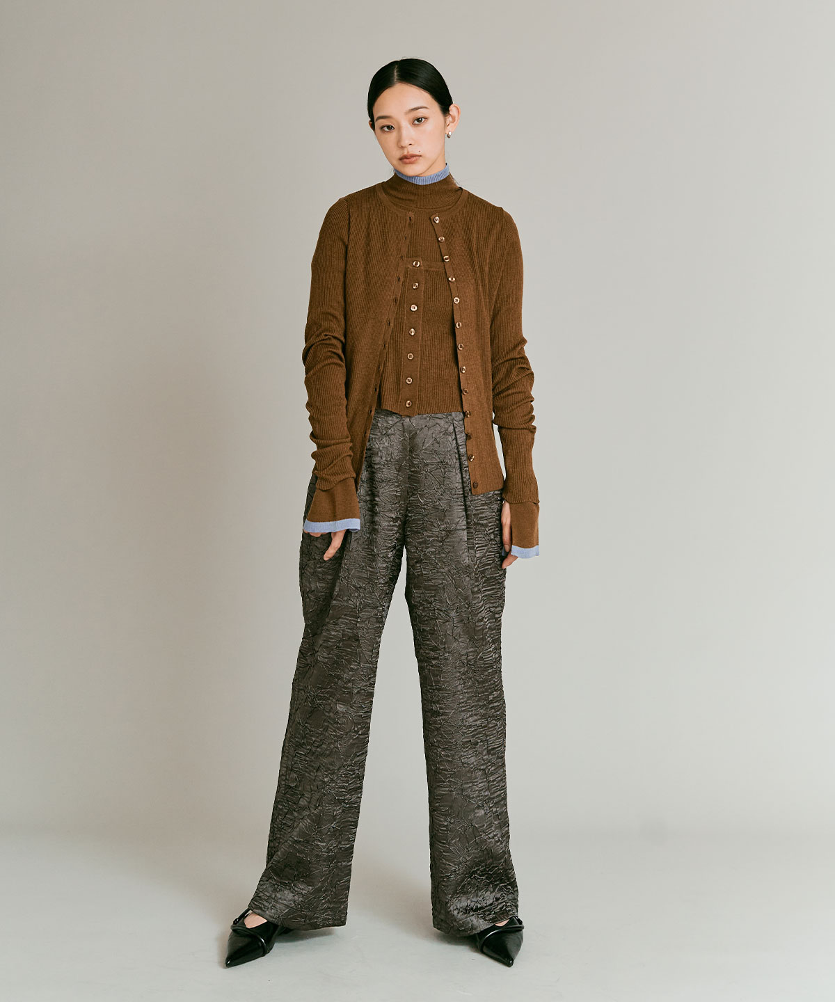 予約販売】ウールミックスライトニットカーディガン 全4色