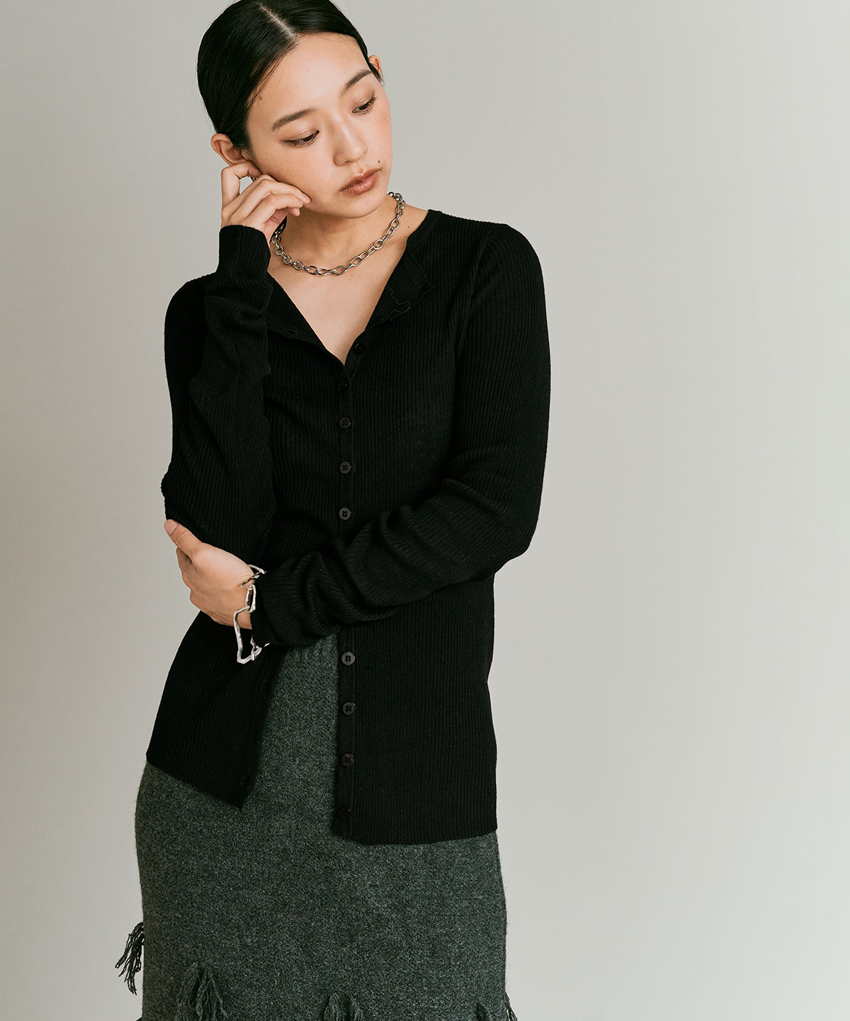 wolfai上下セットカーキMIX カーキ】【セットアップ対応/SOLOTEX】4WAYストレッチ ジャケット