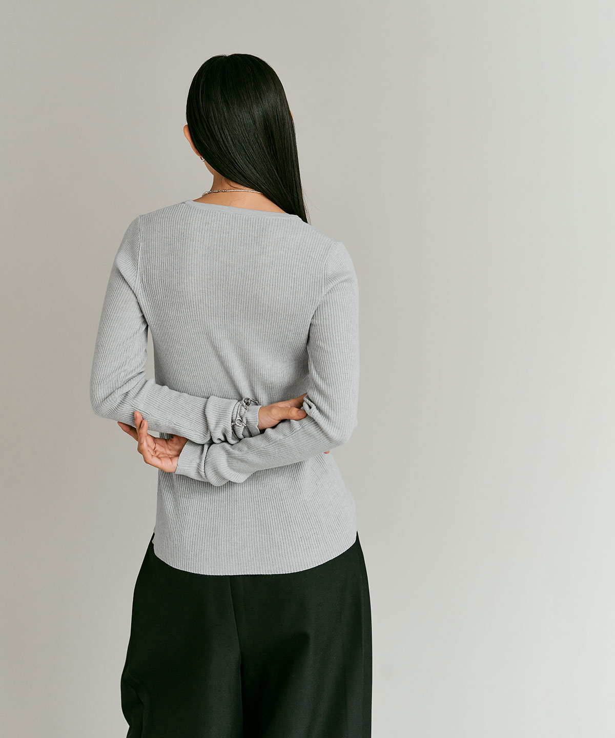 【予約販売】ウールミックスライトニットカーディガン 全4色