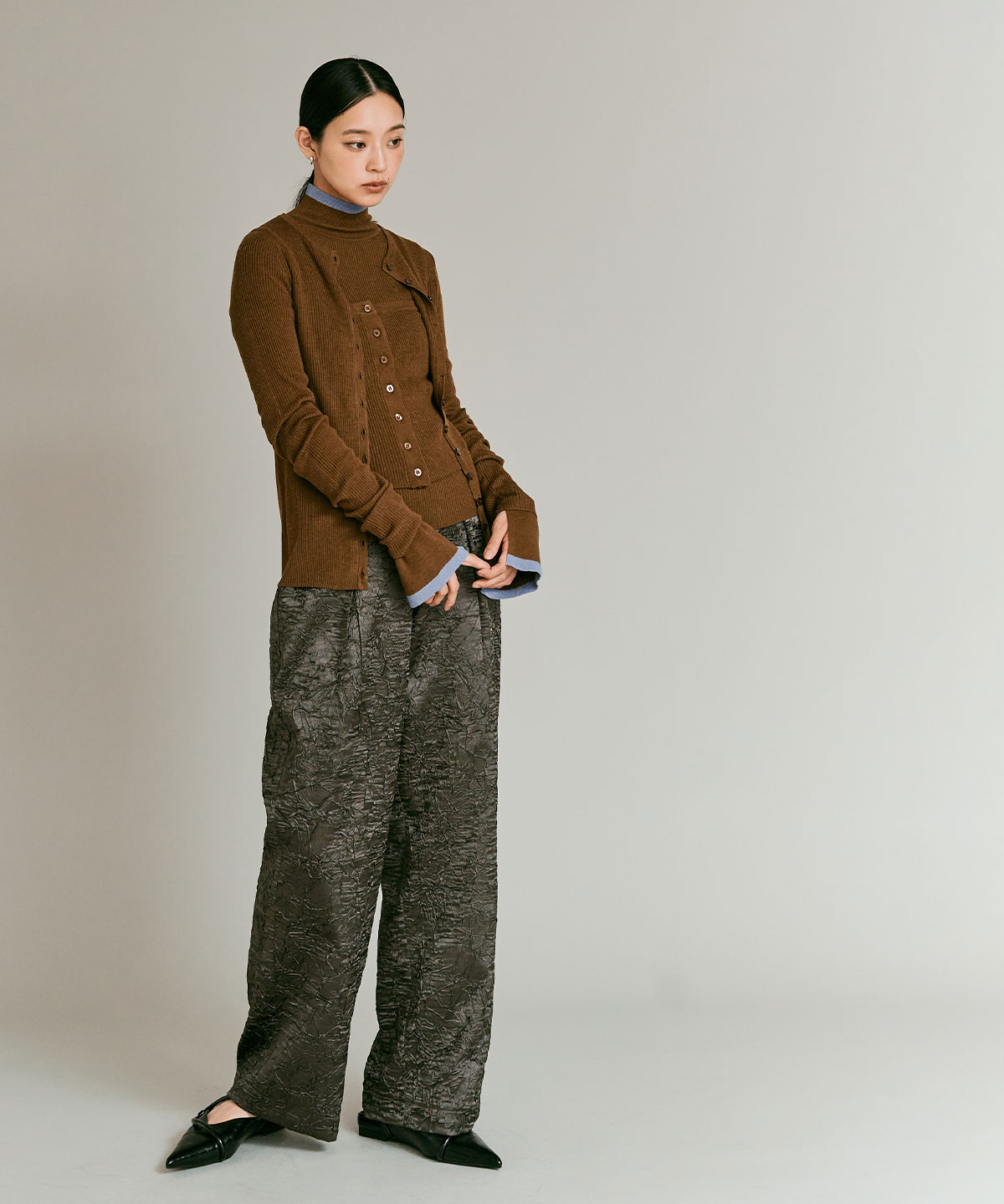 【予約販売】ウールミックスライトニットカーディガン 全4色