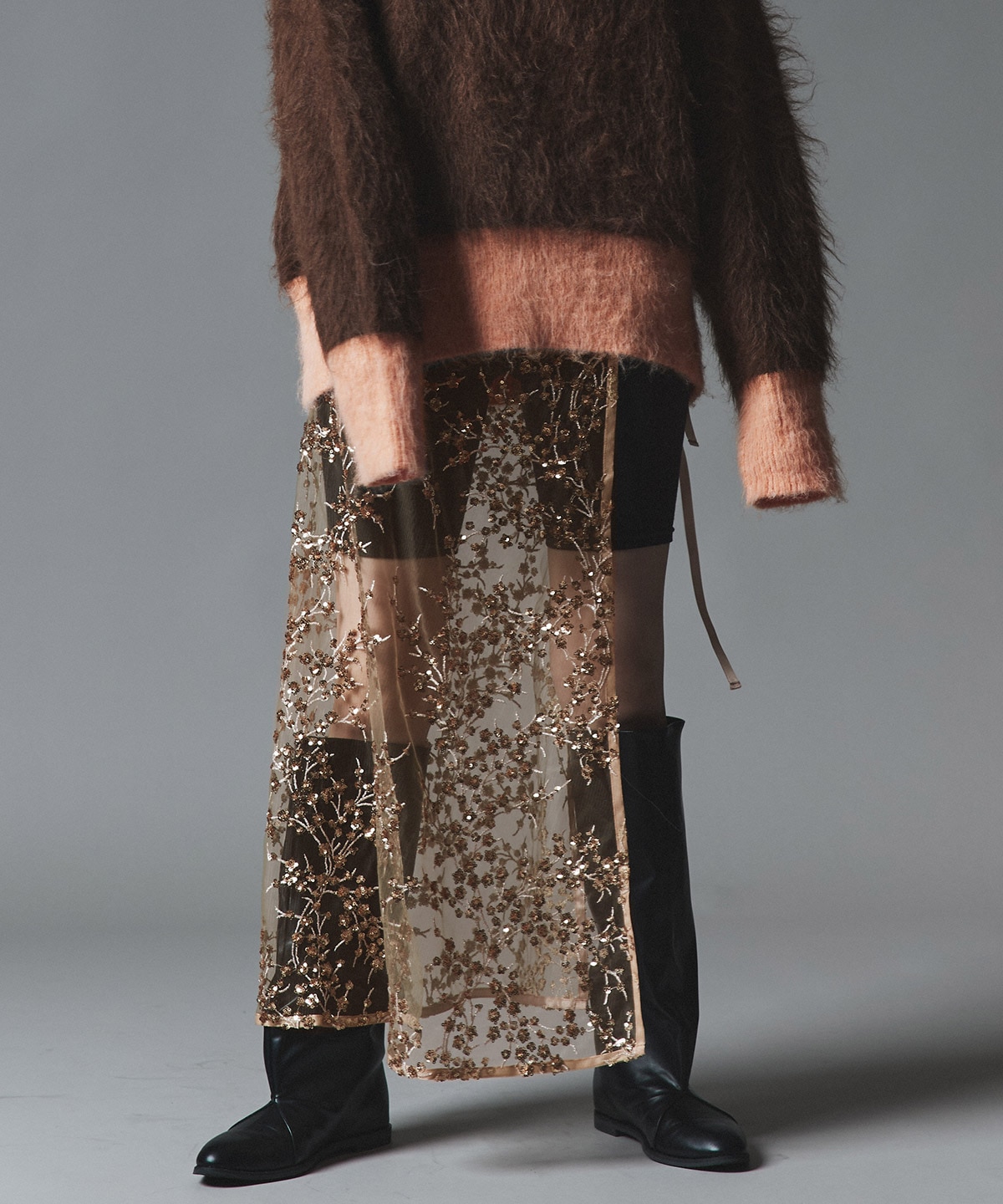 フラワースパンコールラップスカート | ボトムス,スカート | W:Huku