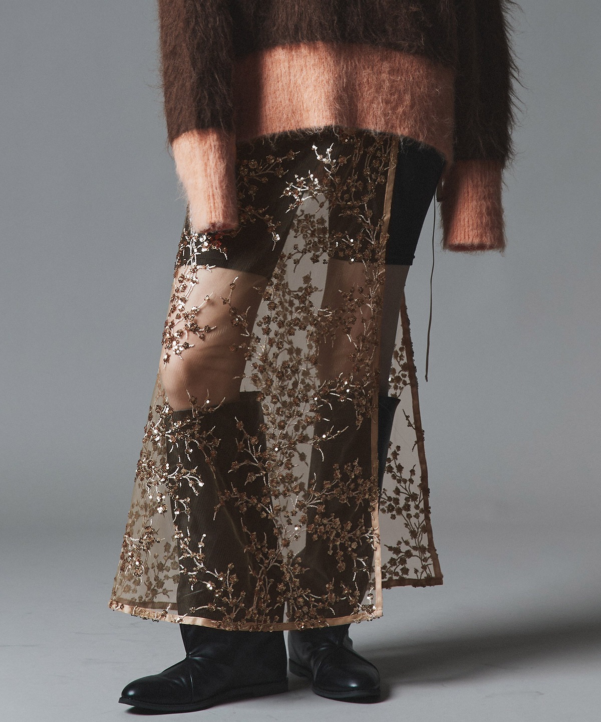 フラワースパンコールラップスカート | ボトムス,スカート | W:Huku