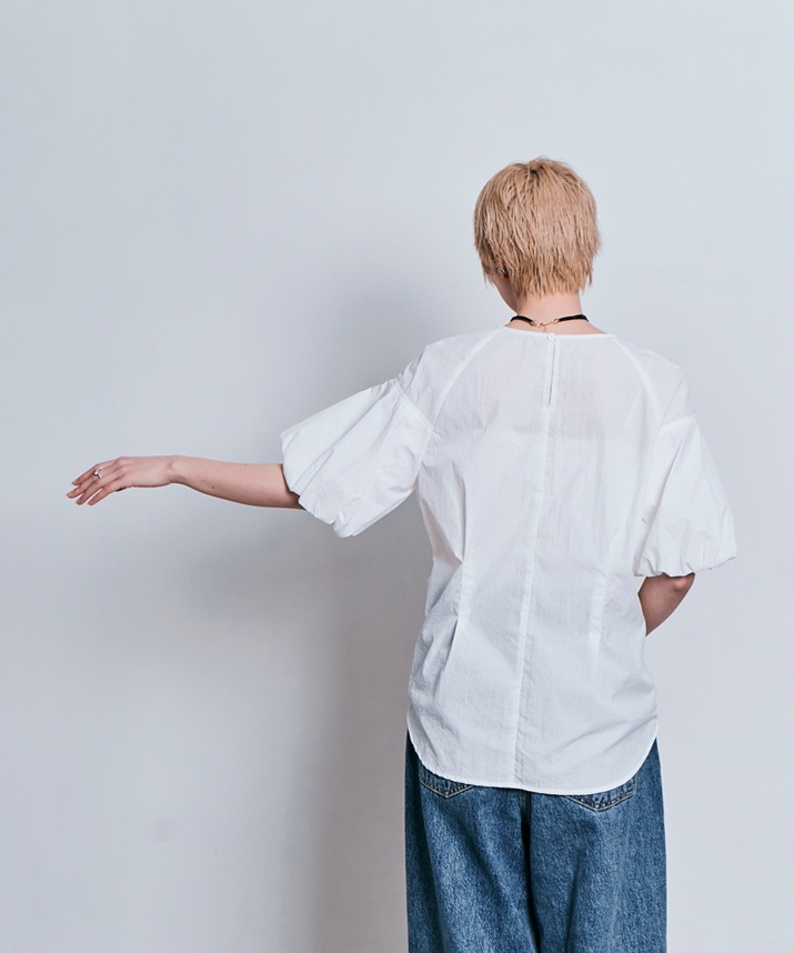 パフスリーブシャーリングラッシュガード 全3色 2サイズ 【SALE】