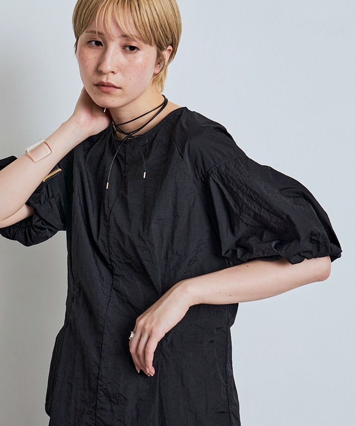 パフスリーブシャーリングラッシュガード 全3色 2サイズ 【SALE】