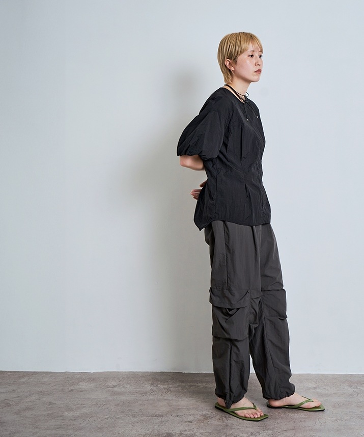 パフスリーブシャーリングラッシュガード 全3色 2サイズ 【SALE】