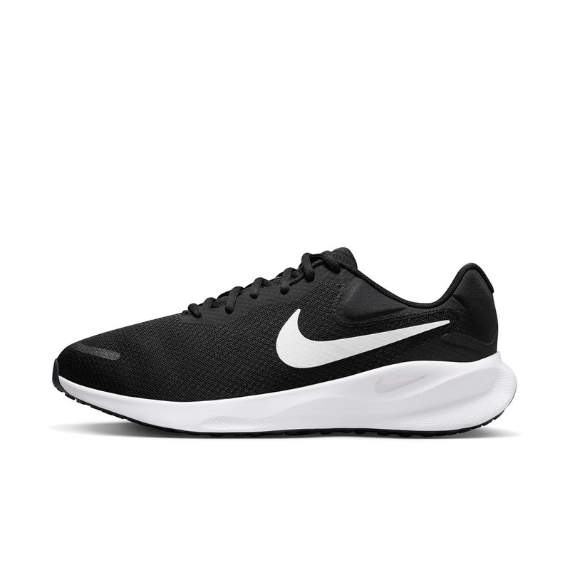 NIKE REVOLUTION 7 WIDE FB8501-002 BLACK/WHITE
