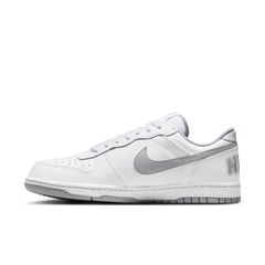 NIKE BIG NIKE LOW 355152-106 �ۥ磻��/���쥤