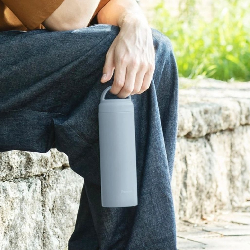 ピーコック ハンドル付タンブラー 350 ml 480ml 水筒 保温保冷ができて持ち運びにも最適 4カラー展開