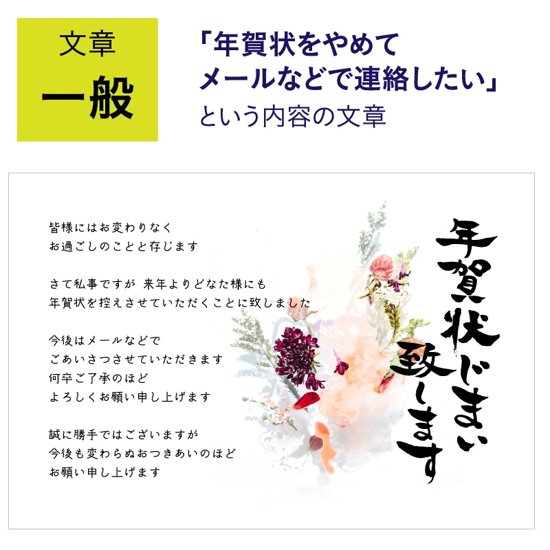 年始のご挨拶 年賀状じまい 年賀状廃止 ポストカード 20枚入 年始のご挨拶 年賀状じまい 年賀状廃止 ポストカード 20枚入