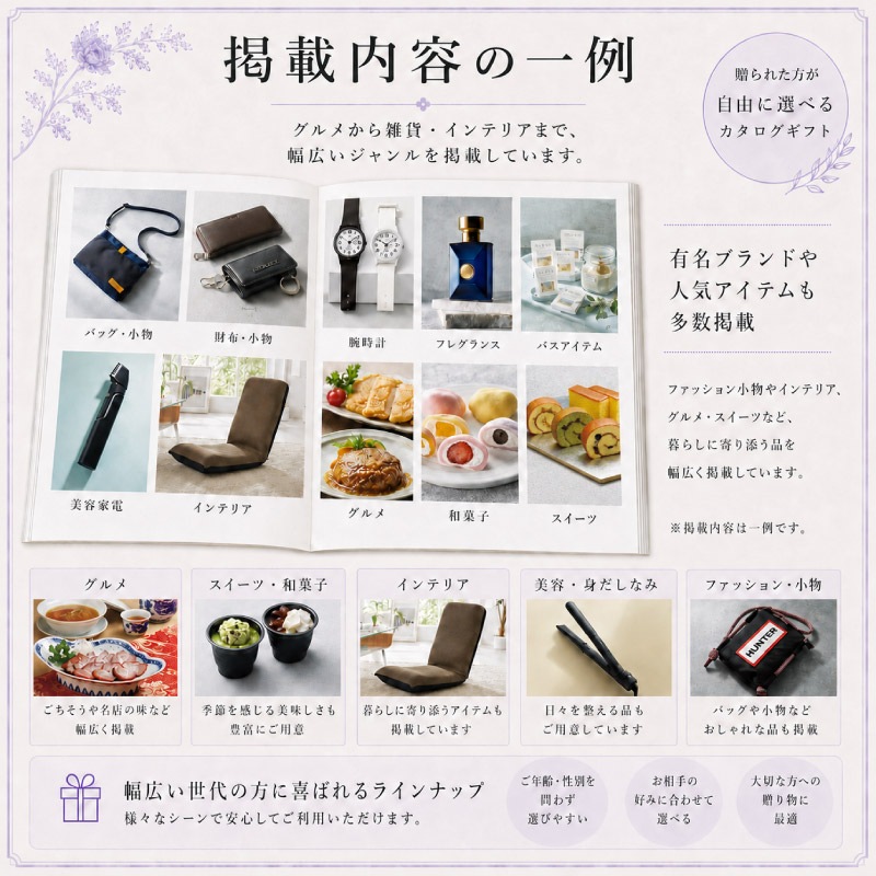 香典返し カタログギフト 8000円コースP 3万円の香典への誠意あるお返し グルメ88P掲載