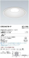 遠藤照明　リプレイスダウンライト　9000TYPE　ERD3407W-P　水銀ランプ400W形相当|LEDダウンライト|LED照明器具