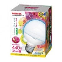 東芝ライテック　E-CORE　LED電球　LDG8N-D/G70　昼白色|ボールランプ|LEDランプ