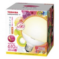 東芝ライテック　E-CORE　LED電球　LDG10L-D/G95　電球色|ボールランプ|LEDランプ