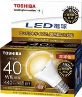 東芝ライテック LDA5L-E17/S/D40W (電球色) 調光器対応
