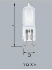 三菱電機 JD110V25W/F/G9/P/H　HALOPIN　G9口金|一般照明用 JD|ハロゲンランプ
