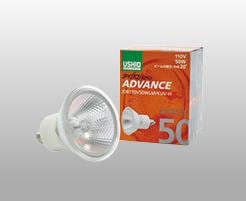 ウシオ電機 ダイクロハロゲンランプ ADVANCE JDR110V30WLN/KUV-H