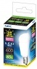 NECライティング　LIFELED'S　LDA6N-G-E17/S　昼白色|クリプトン電球タイプ　E17口金|LEDランプ