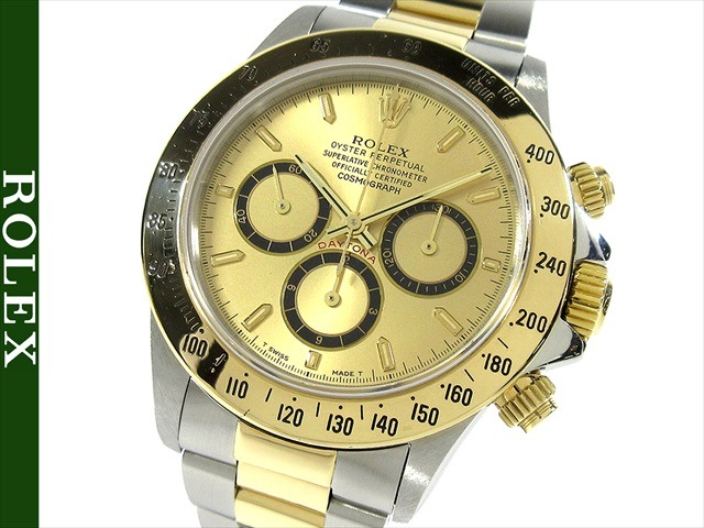 SHE6点 ロレックス 16523 デイトナ シャンパン逆6 | 時計,ロレックス