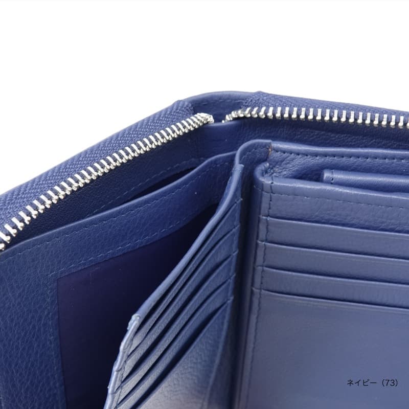 スティングレイ ラウンドミドル財布 エイ革 | 革小物 | Kiefer