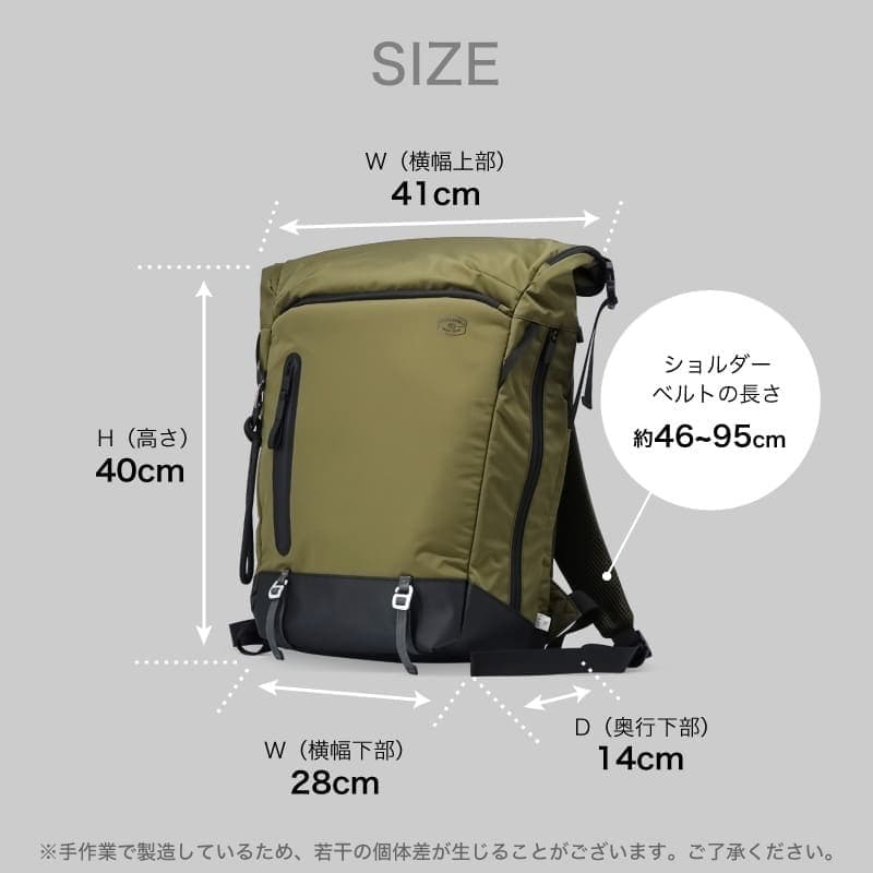 インプレス バックパック 軽量 撥水 KAJIFナイロン | バッグ | Kiefer