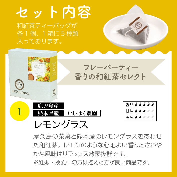 【ホワイトデー】和紅茶ティータイムギフト ティーバッグ 10種類