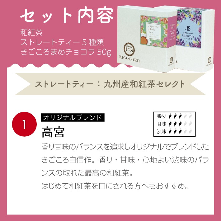 【ホワイトデーギフト】和紅茶とチョコ豆 ギフト